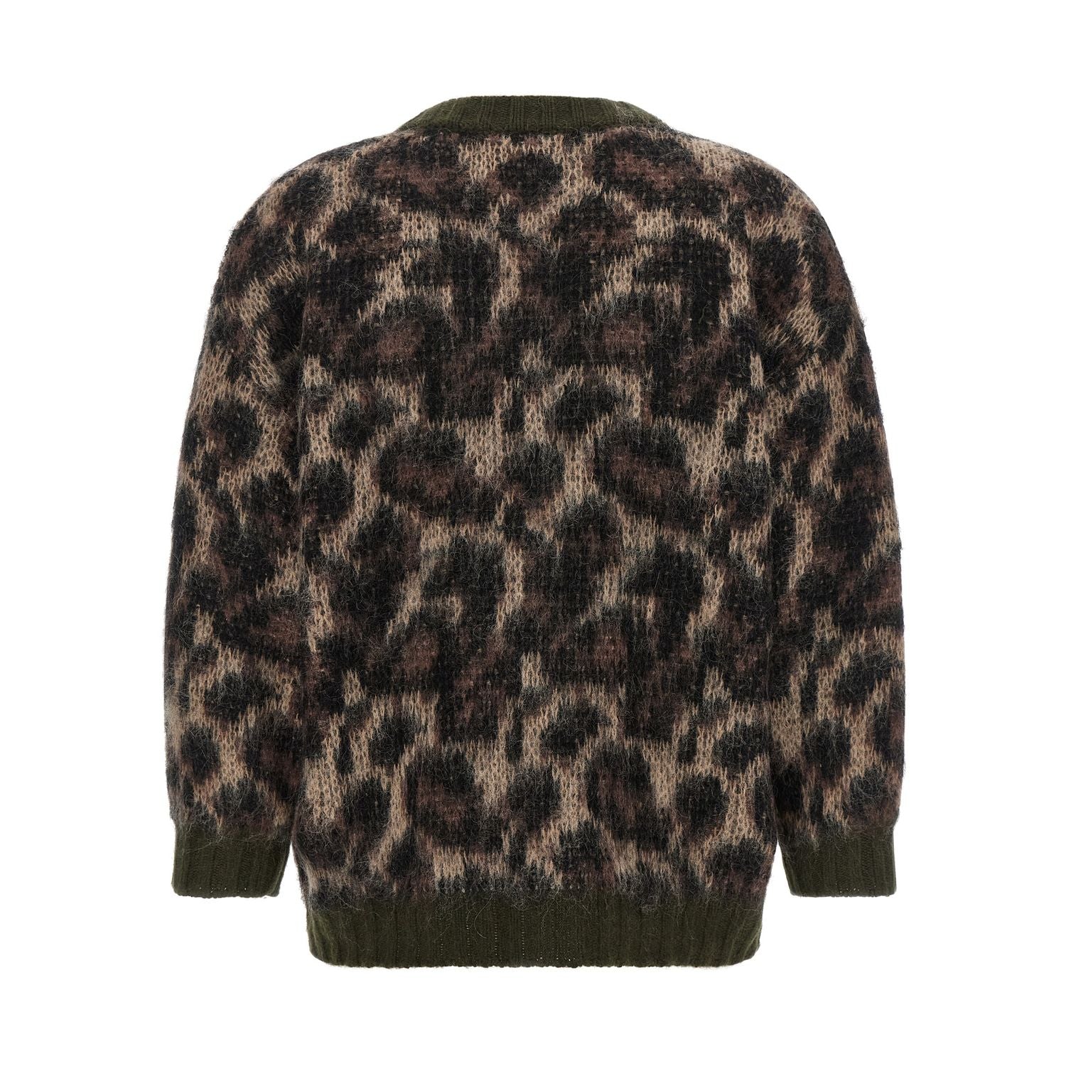 R13 Brown Nylon Cardigan