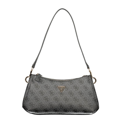 Guess Jeans Black Polyethylene Handbag