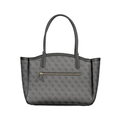 Guess Jeans Black Polyethylene Handbag