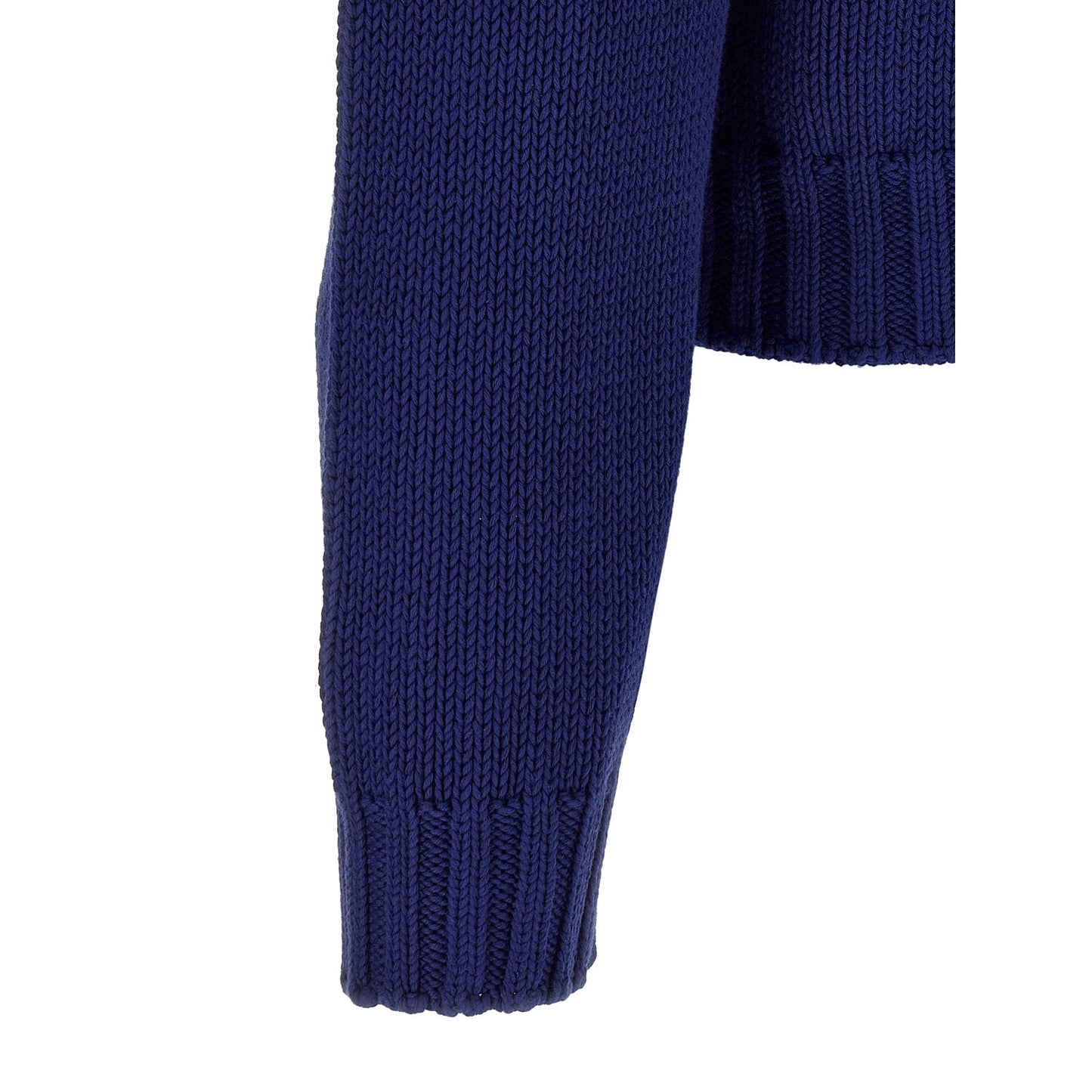 Marni Blue Cotton Cardigan