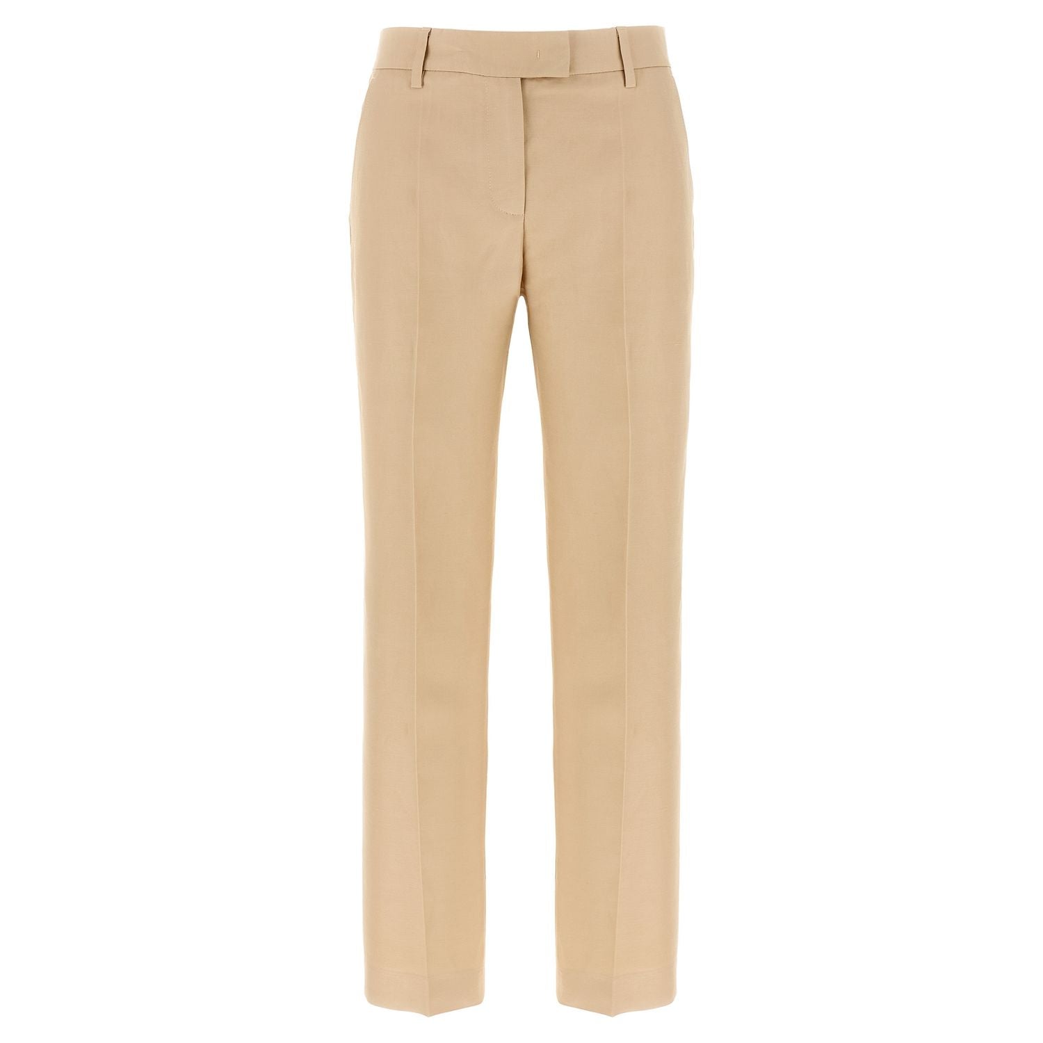 Alberto Biani Beige Viscose Chino Pants