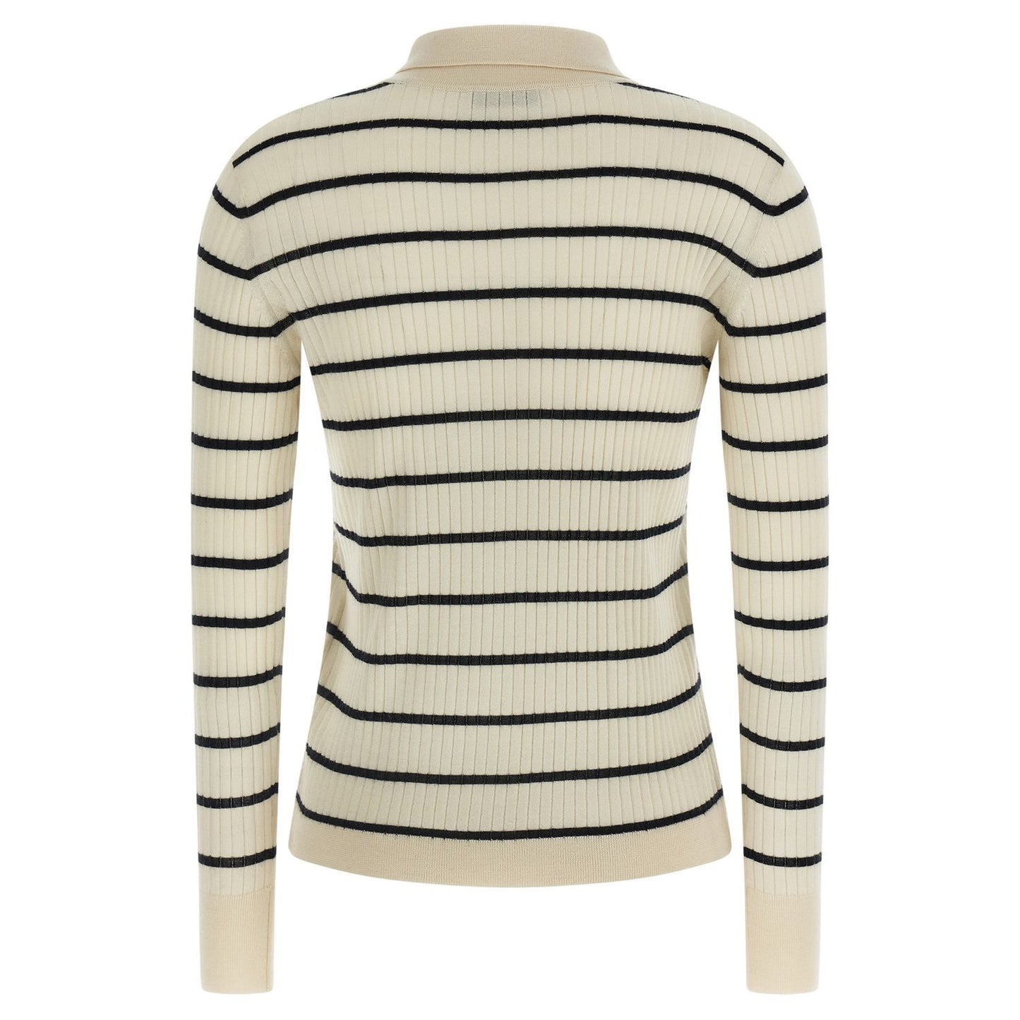 Max Mara Blue Cashmere Polo Shirt