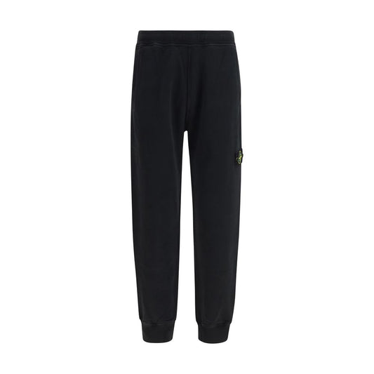 Stone Island Black Cotton Sweatshirt