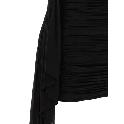 Alexander Wang Black Copper Short Dress