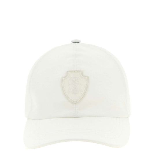 Brunello Cucinelli White Polyester Cap (Baseball Hat)