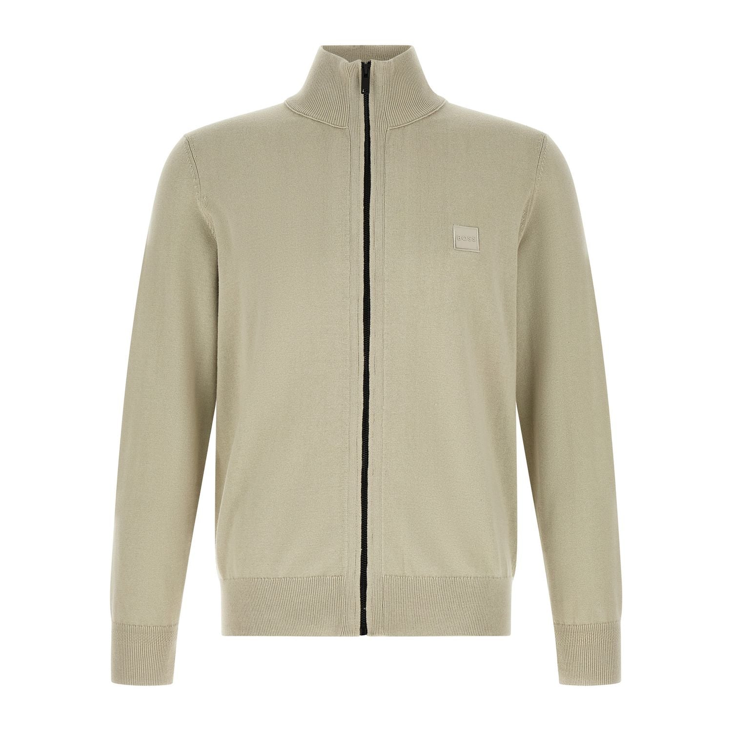 Hugo Boss Beige Cotton Cardigan
