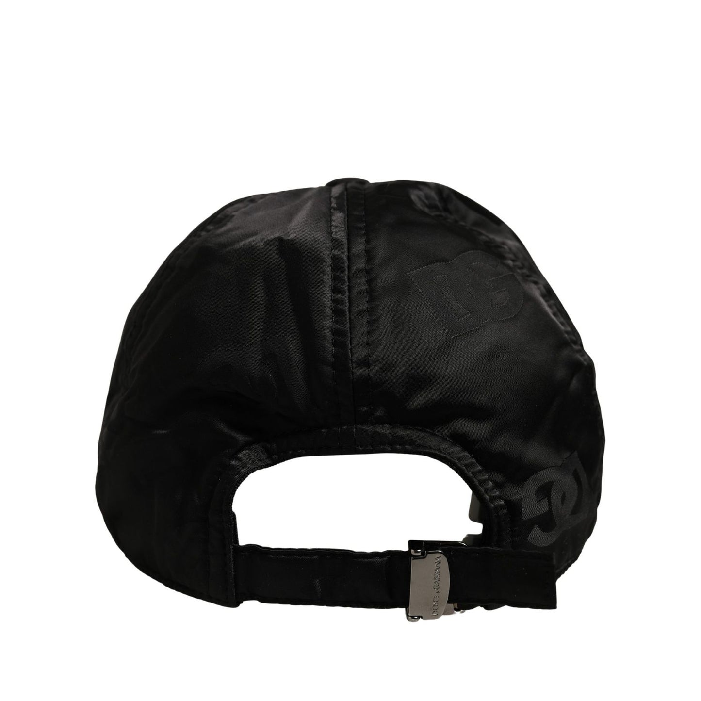 Dolce & Gabbana Men Black DG Monogram Baseball Capello Hat