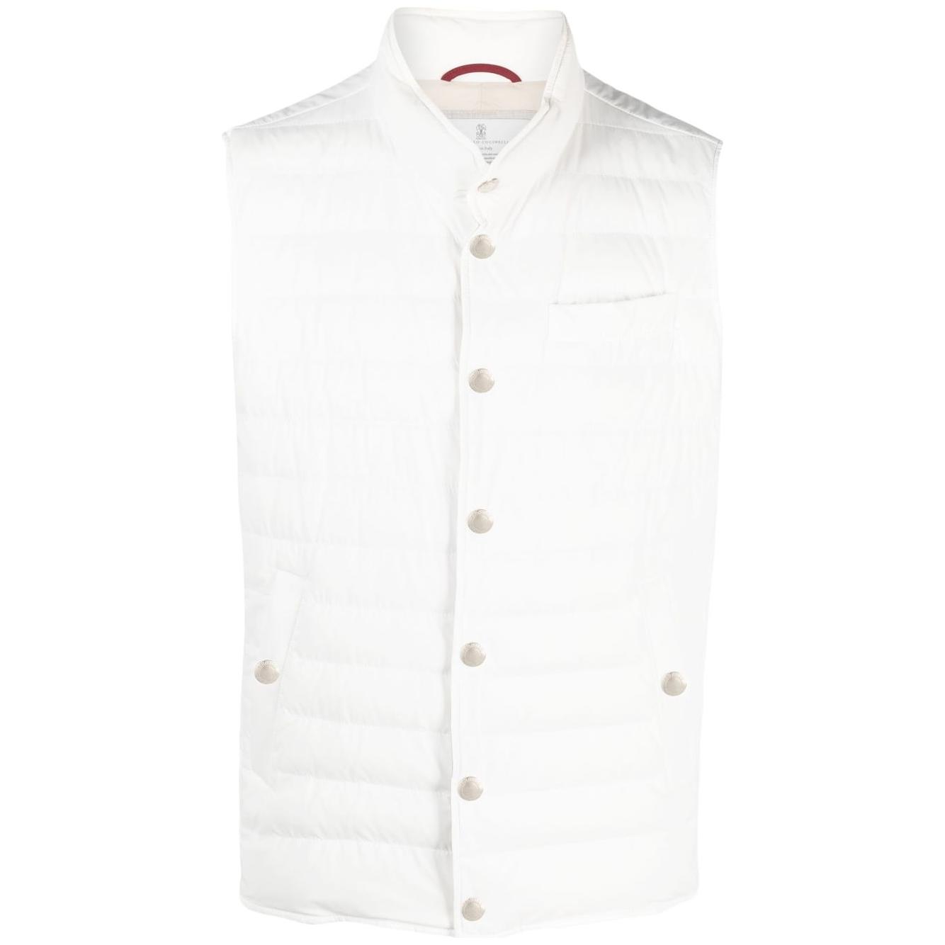 Brunello Cucinelli Jackets White Vests Brunello Cucinelli