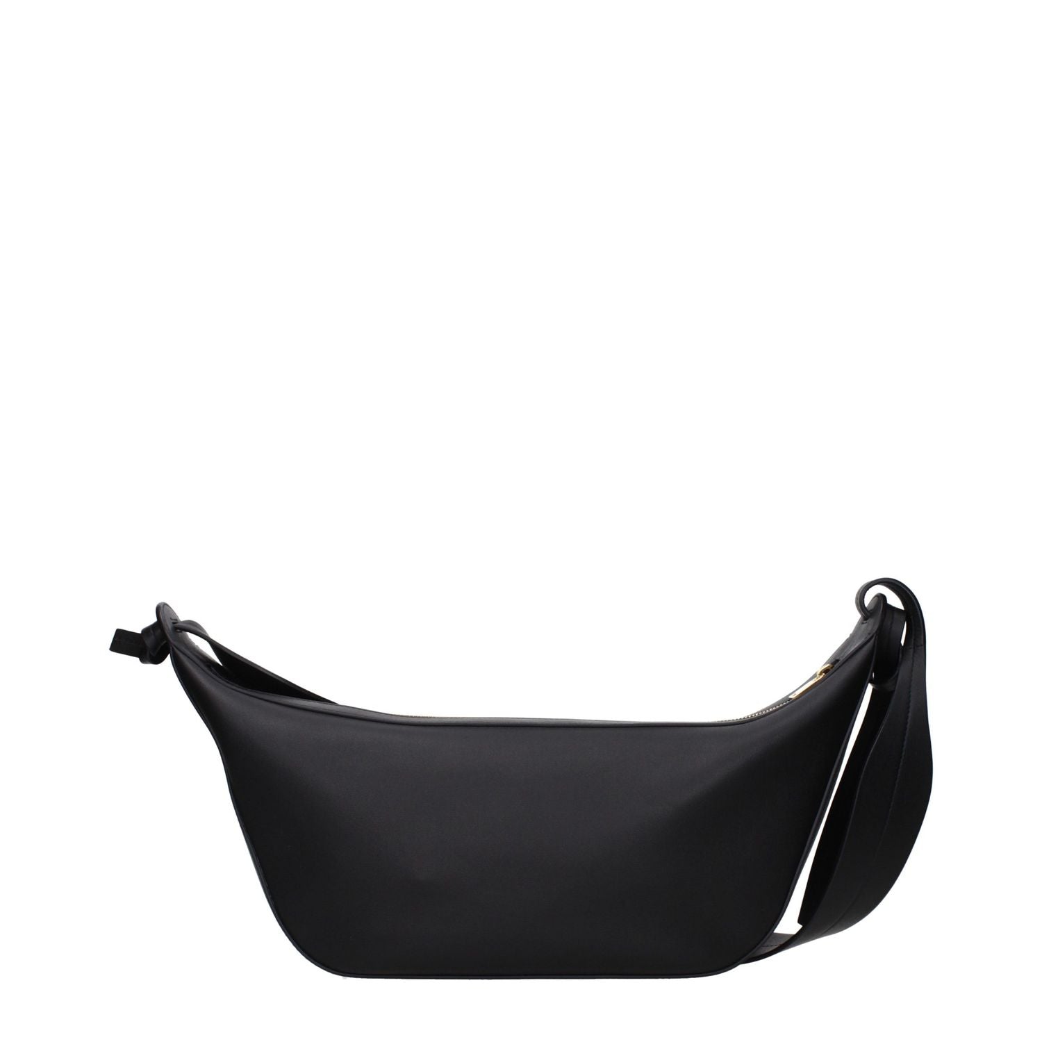 Jil Sander Black Leather Shoulder Bag