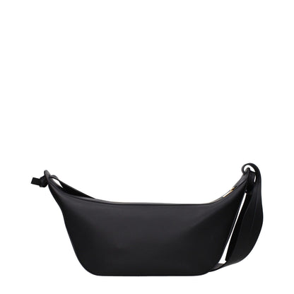 Jil Sander Black Leather Shoulder Bag