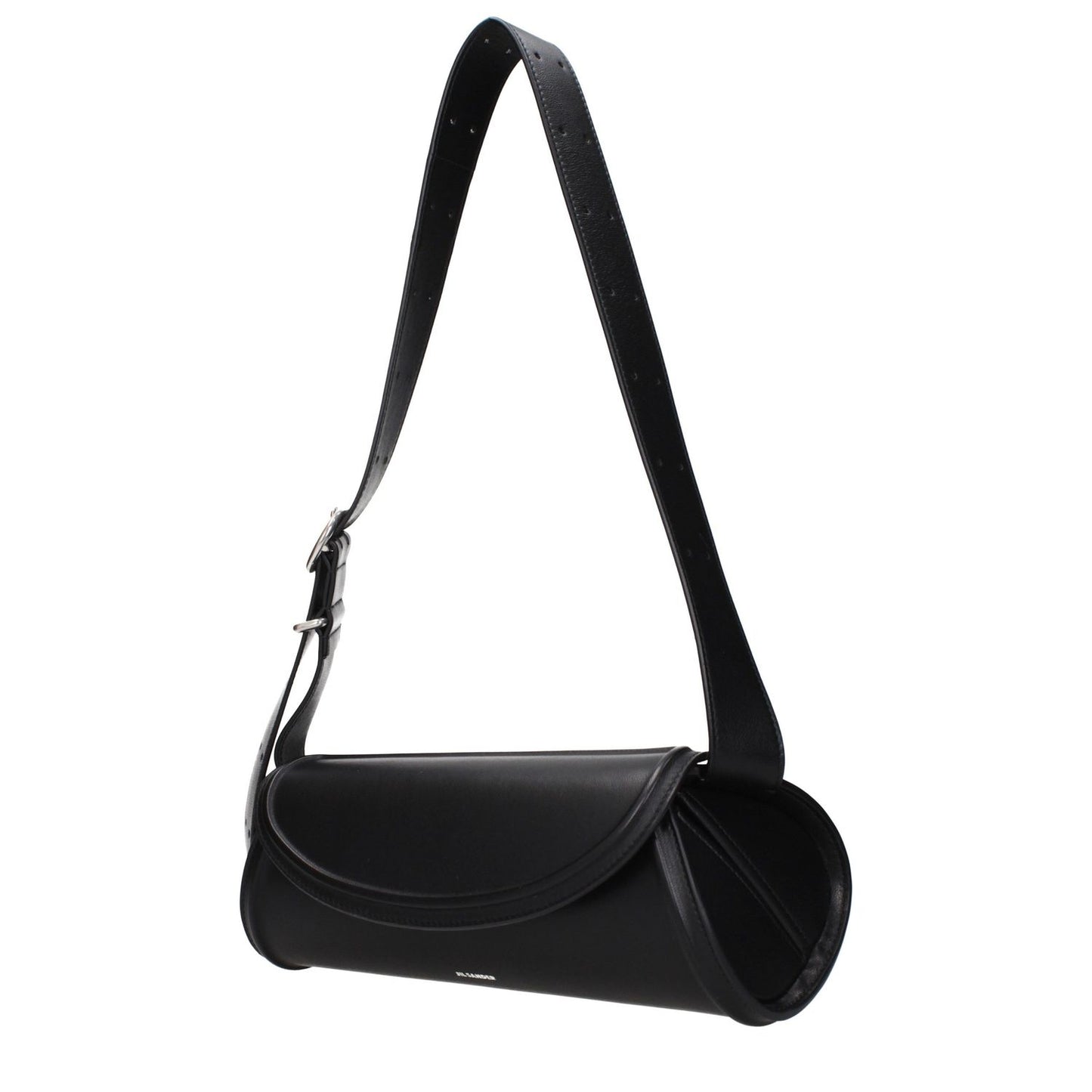 Jil Sander Black Leather Crossbody Bag
