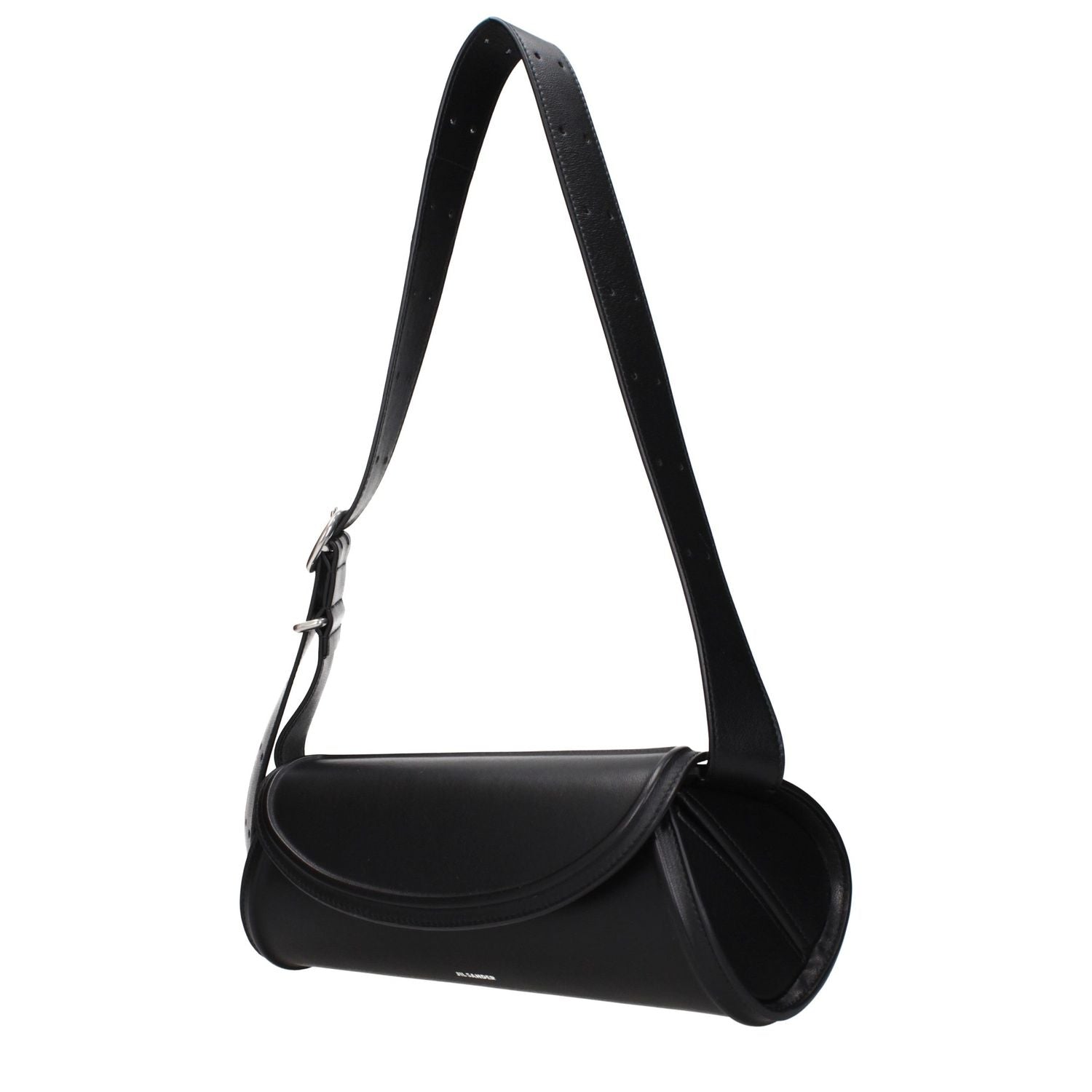 Jil Sander Black Leather Crossbody Bag