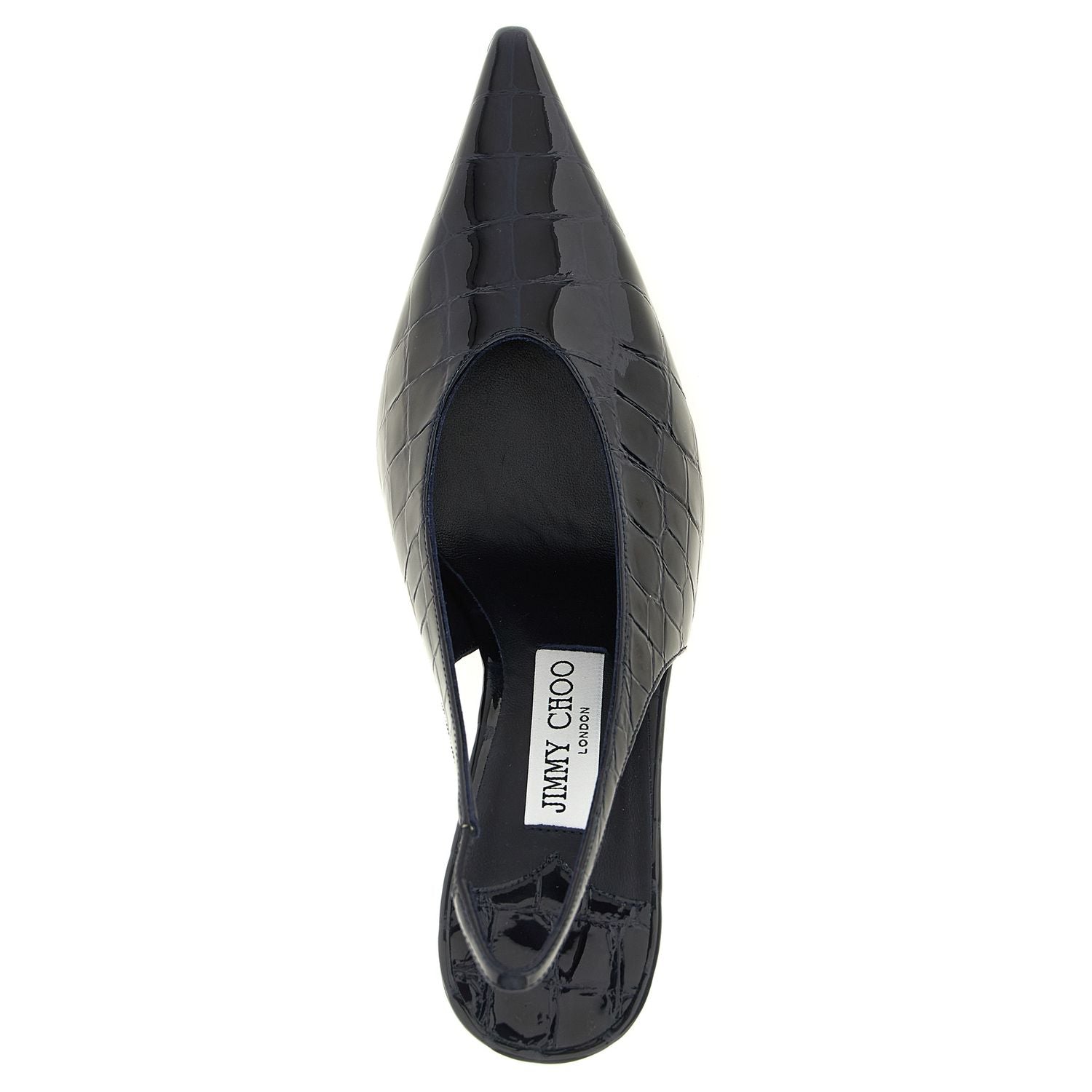 Jimmy Choo Blue Leather High Heel Pumps