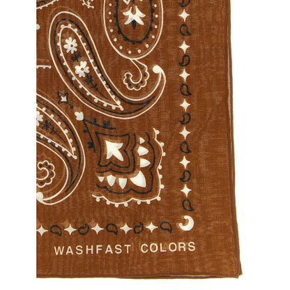 Alanui Brown Cotton Foulard