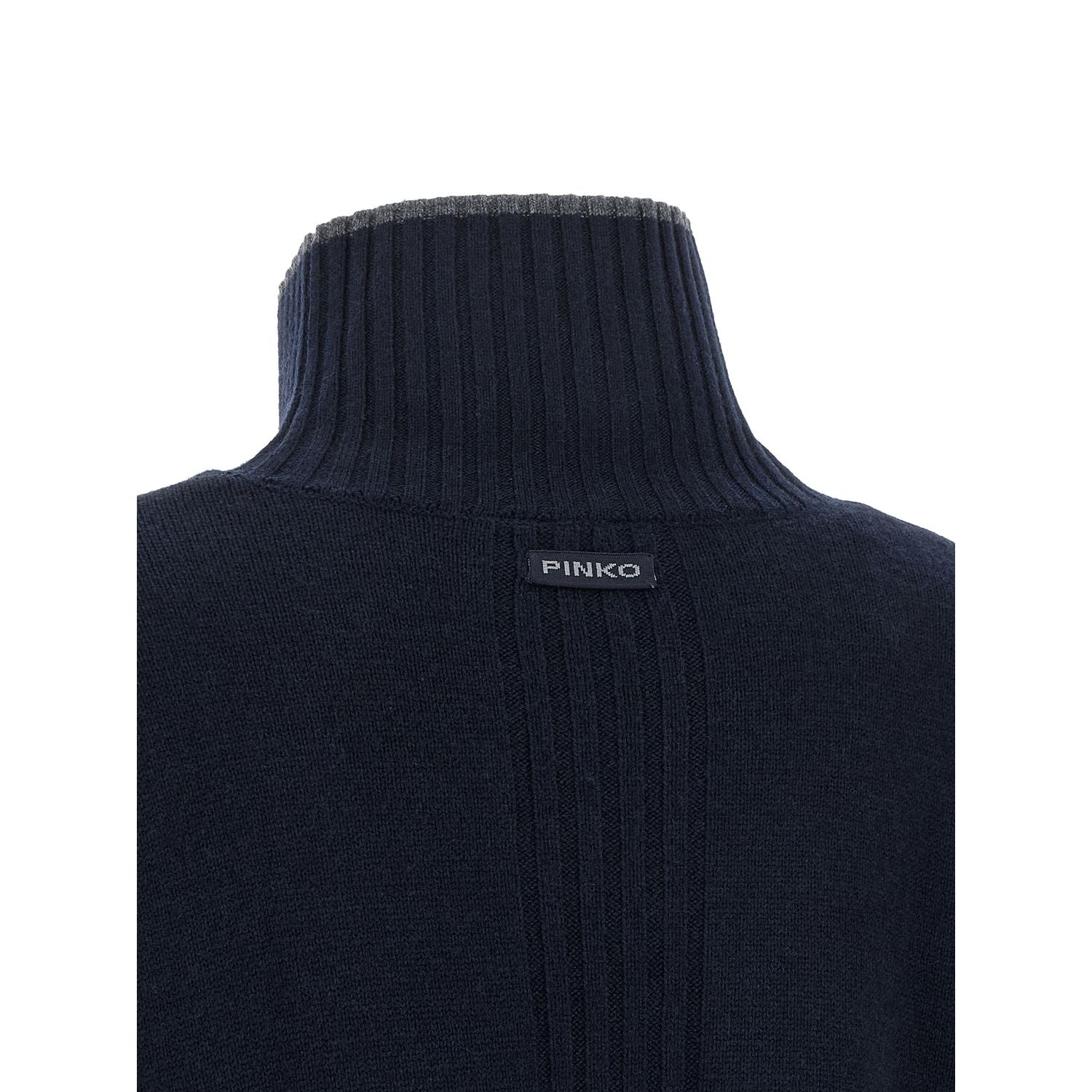 PINKO Blue Wool Cardigan