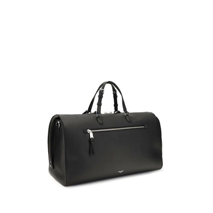 Dolce & Gabbana Black Calf Leather Bos Taurus Briefcase