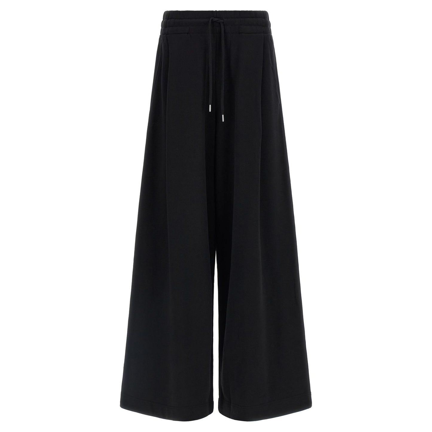 Dries Van Noten Black Cotton Athletic Pants