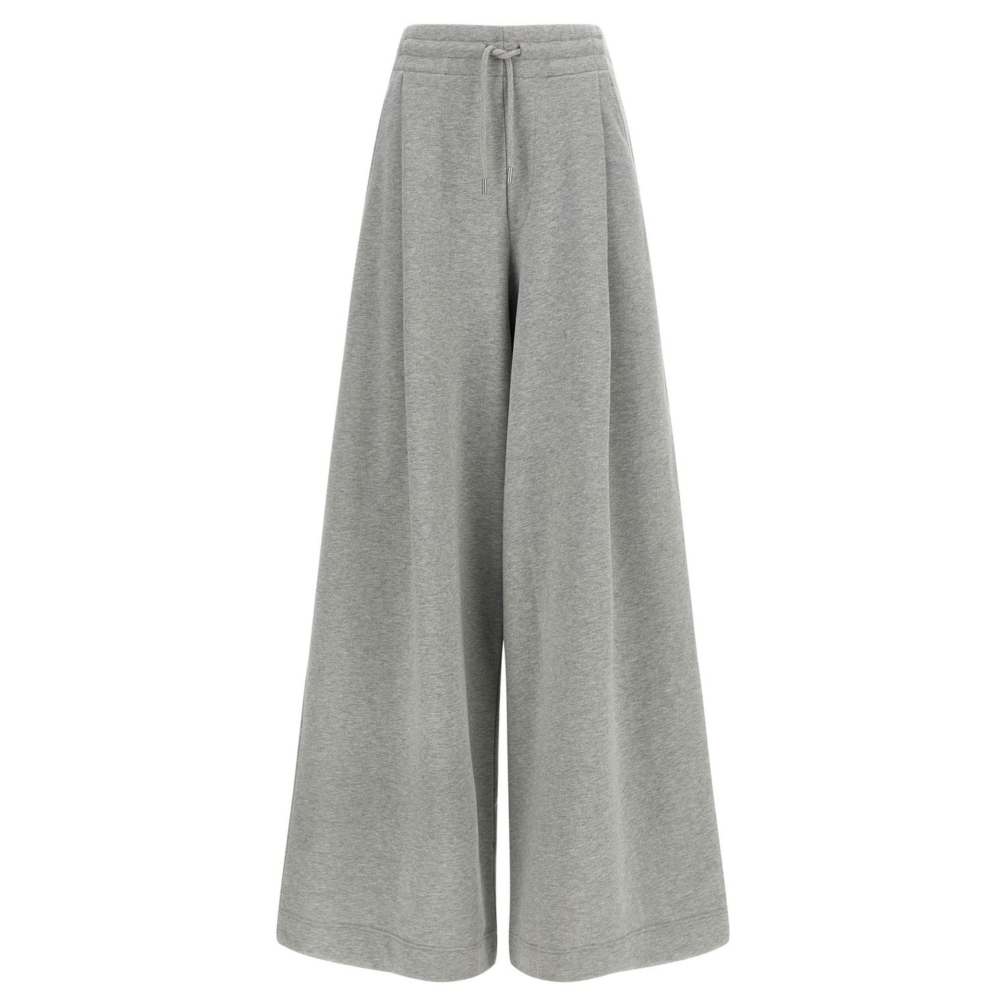 Dries Van Noten Gray Cotton Casual Pants