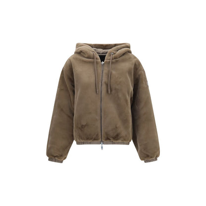 Moose Knuckles Brown Recycled Polyester Sweatshirt