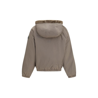 Moose Knuckles Brown Recycled Polyester Sweatshirt