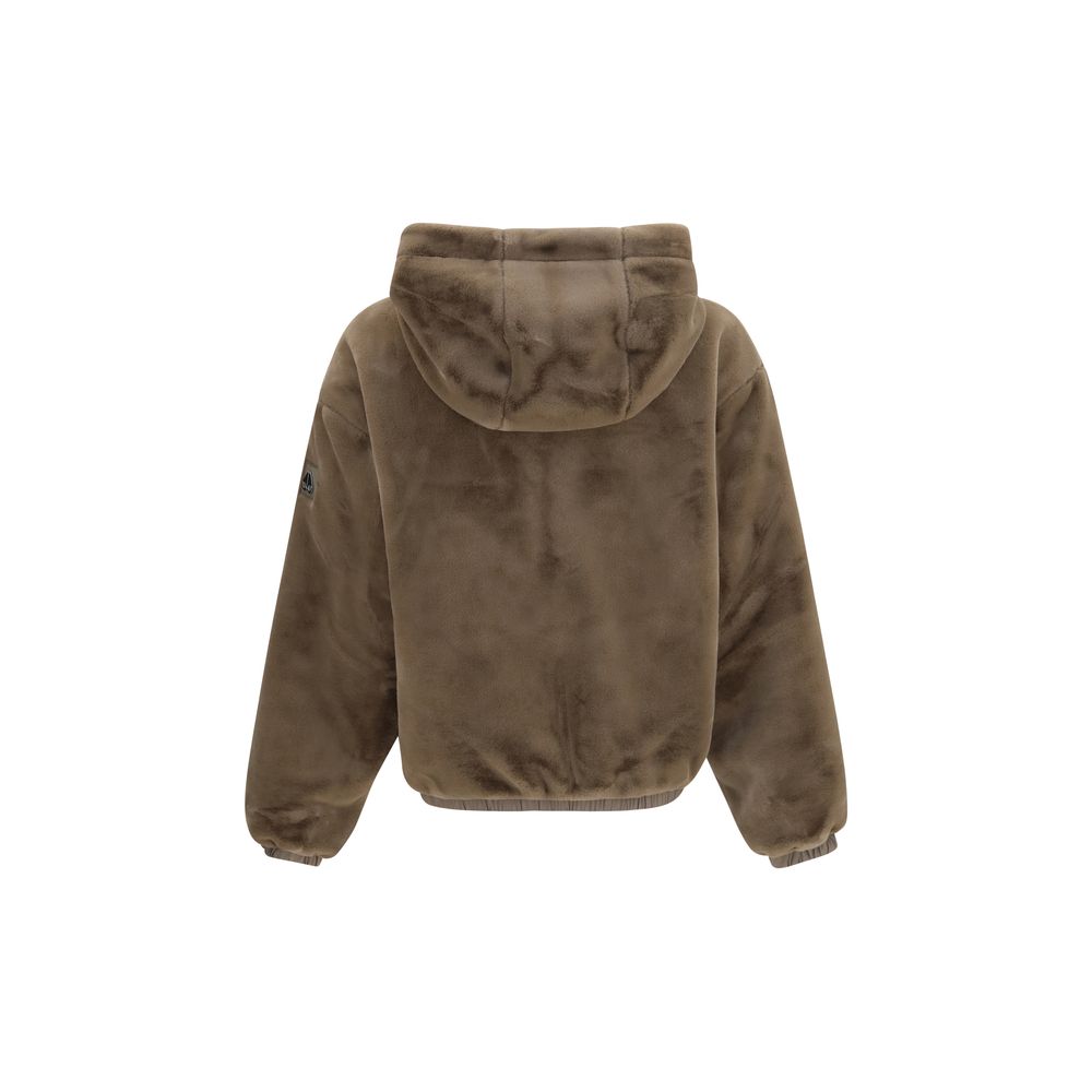 Moose Knuckles Brown Recycled Polyester Sweatshirt