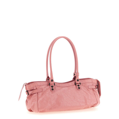 Balenciaga Multicolor Lamb Leather Shoulder Bag
