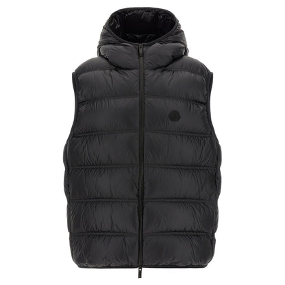 Moncler Black Polyamide Sleeveless Jacket