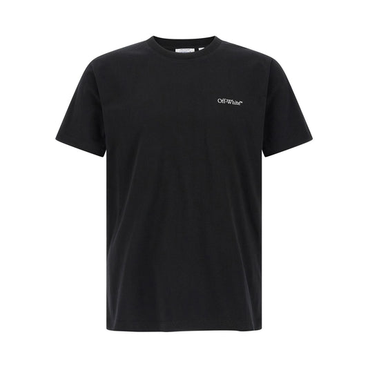 Off-White Black Cotton T-Shirt