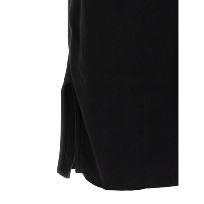 Rick Owens Black Cotton Bermuda Shorts