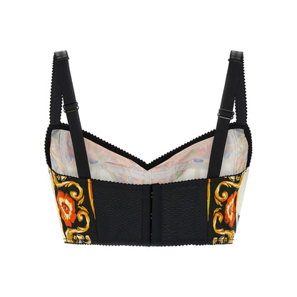 Dolce & Gabbana Multicolor Cotton Tank Tops