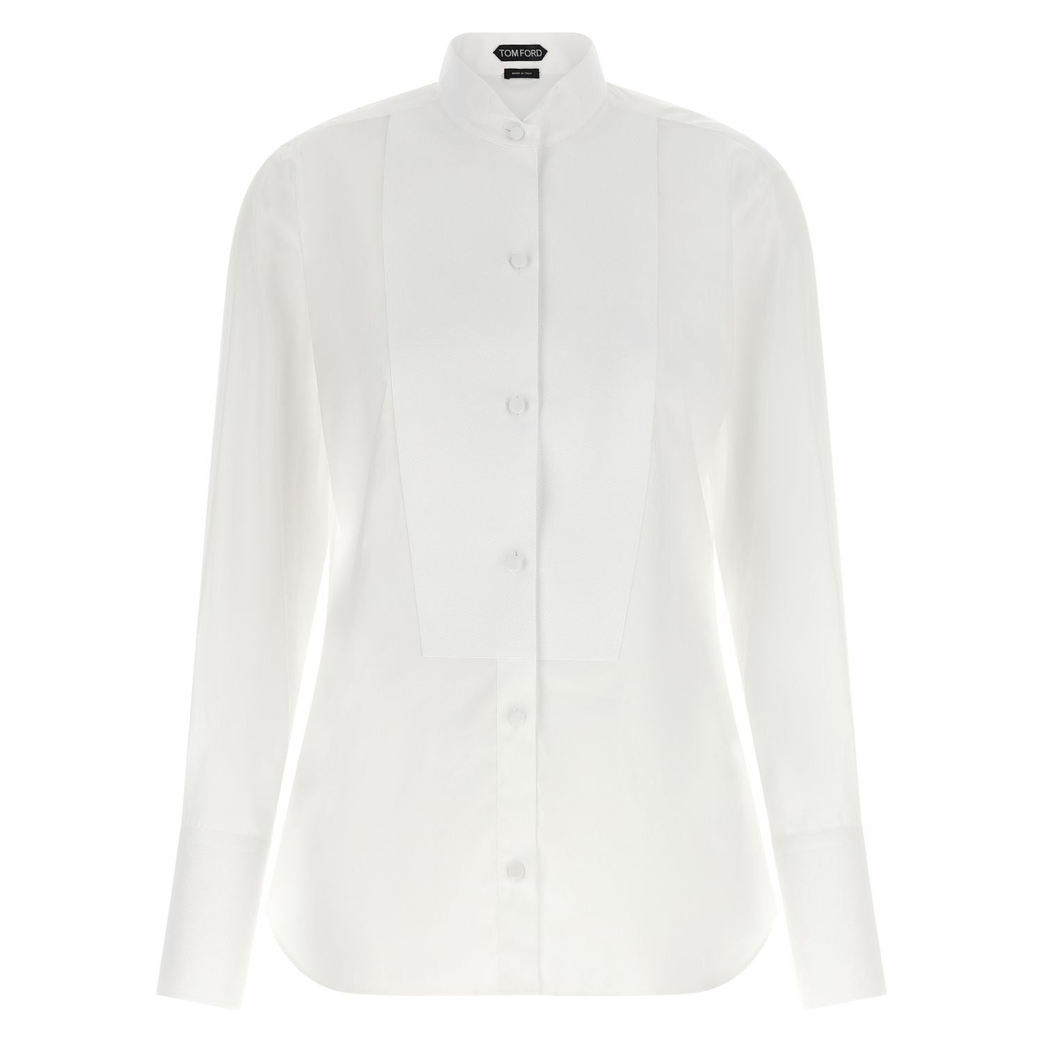 Tom Ford White Cotton Blouse