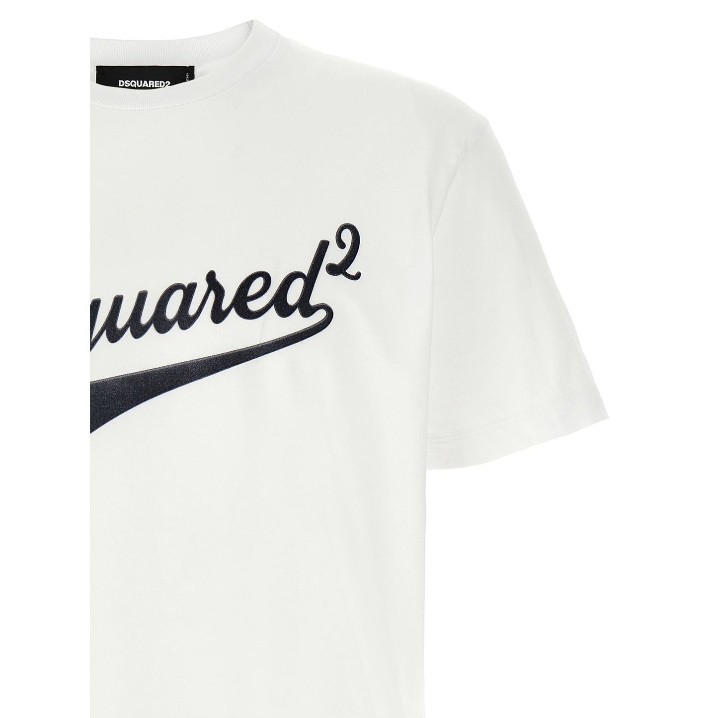 Dsquared² White Cotton T-Shirt