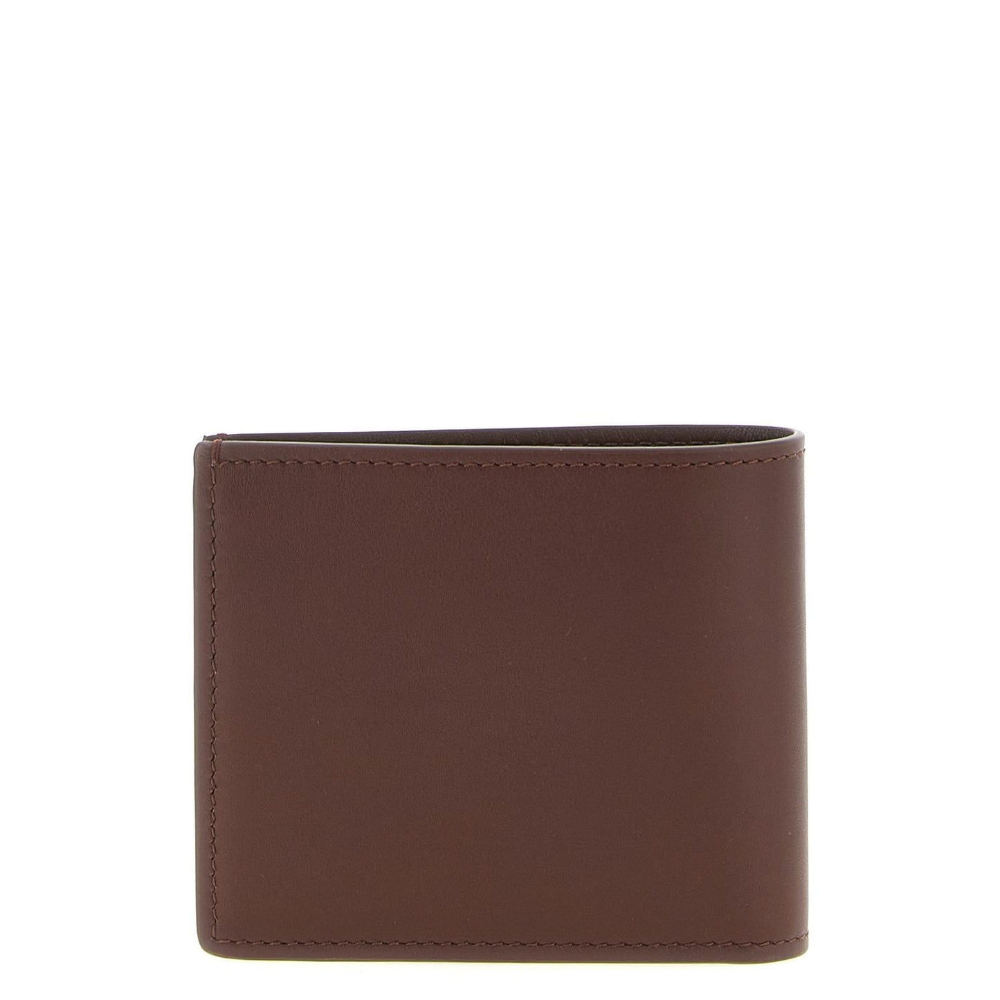 Brunello Cucinelli Brown Calfskin Leather Wallet