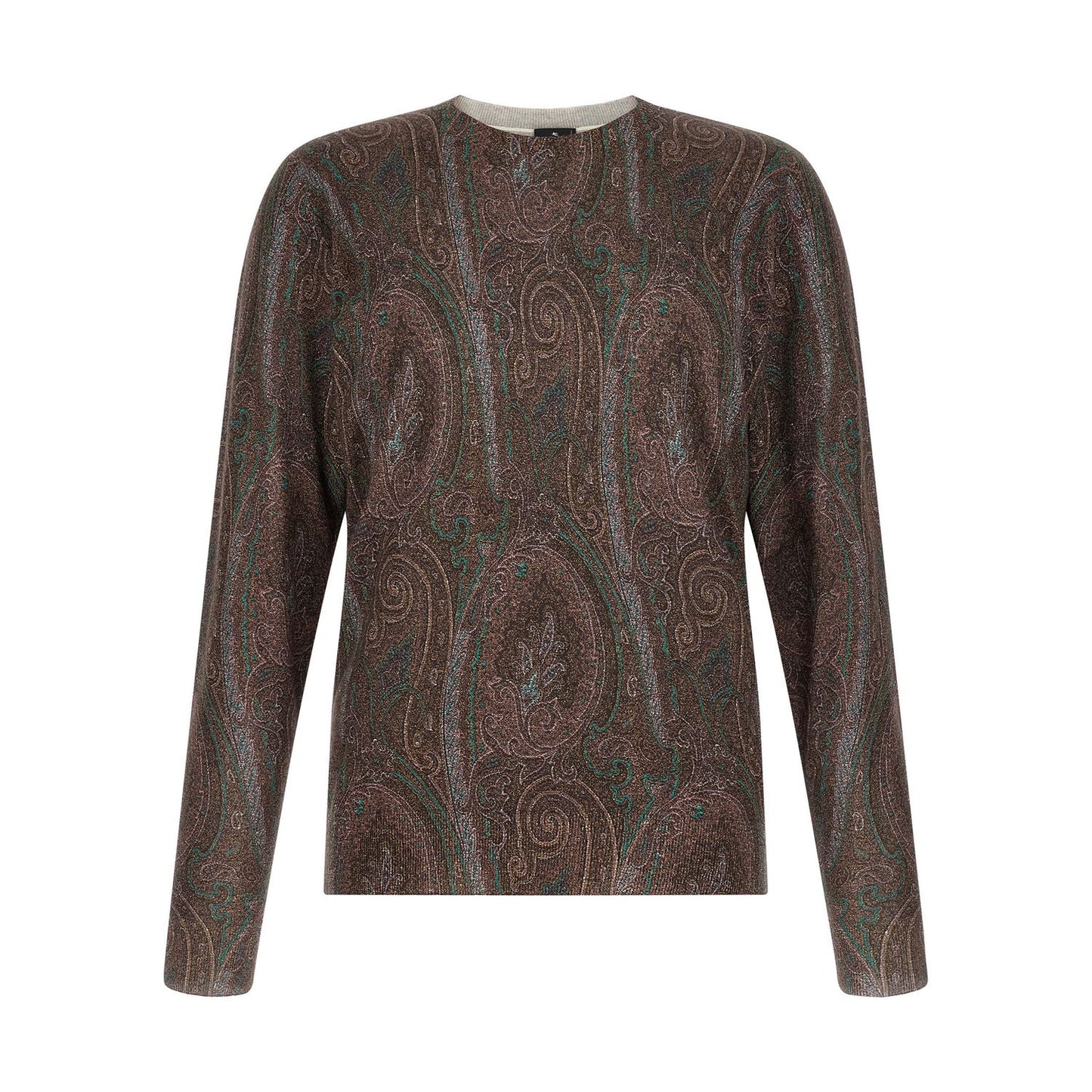 Etro Bordeaux Silk Cardigan