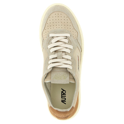 Autry Multicolor Suede Leather Athletic Sneakers