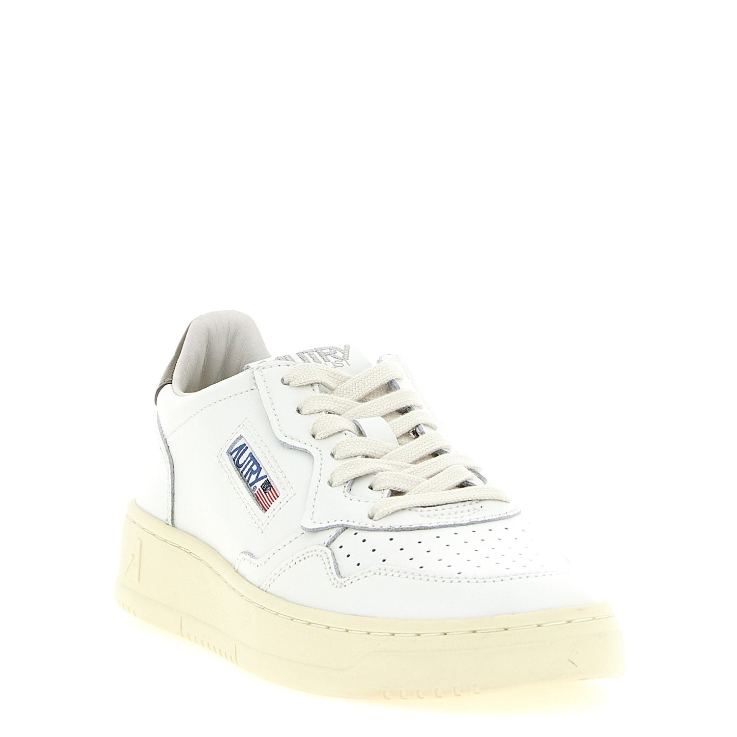 Autry Bicolor Cowhide Low Top Sneakers