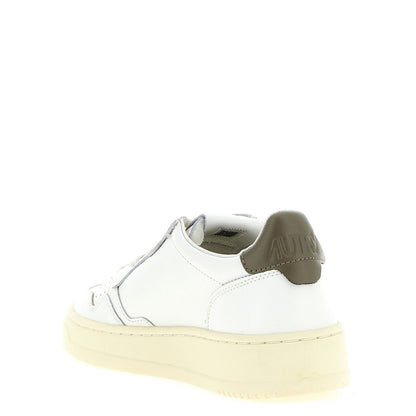 Autry Bicolor Cowhide Low Top Sneakers