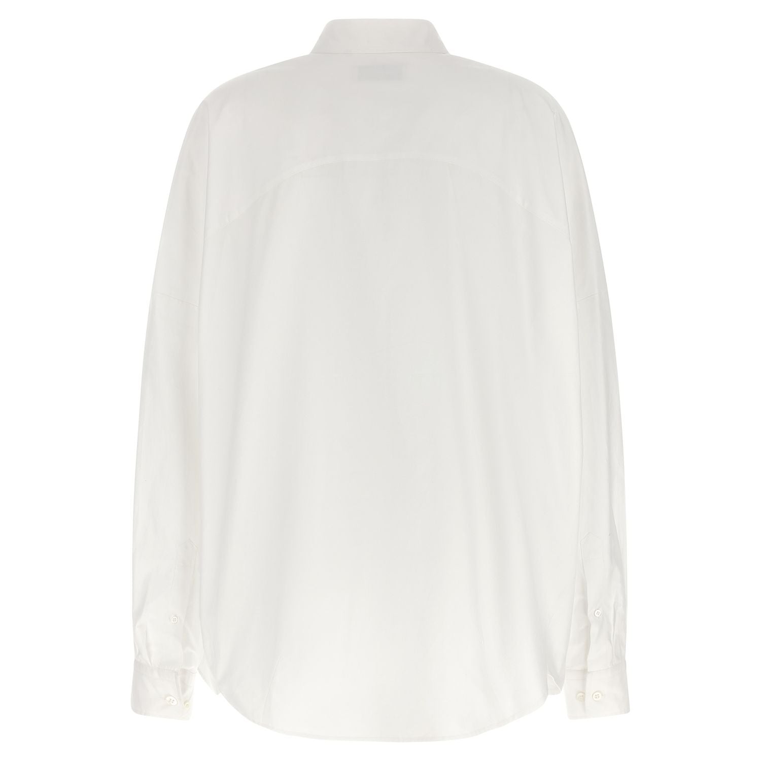 Dries Van Noten White Cotton Blouse
