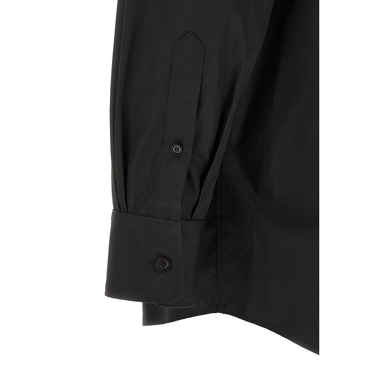 Maison Margiela Black Cotton Blouse