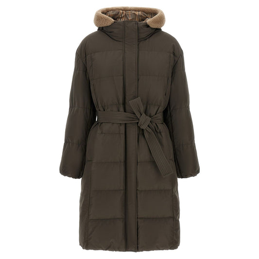 Brunello Cucinelli Bicolor Cotton Coat