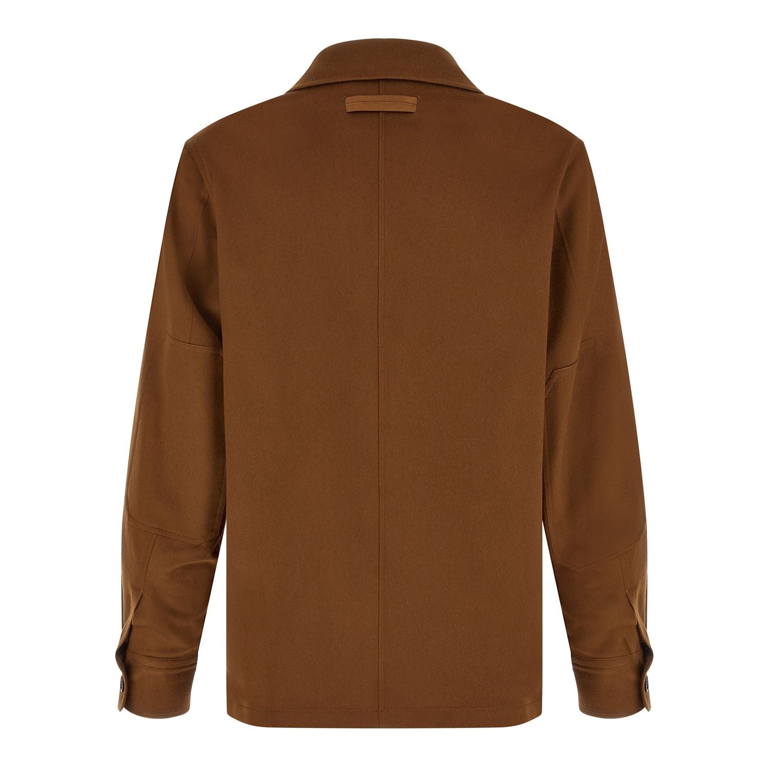 ZEGNA Brown Cashmere Blouse