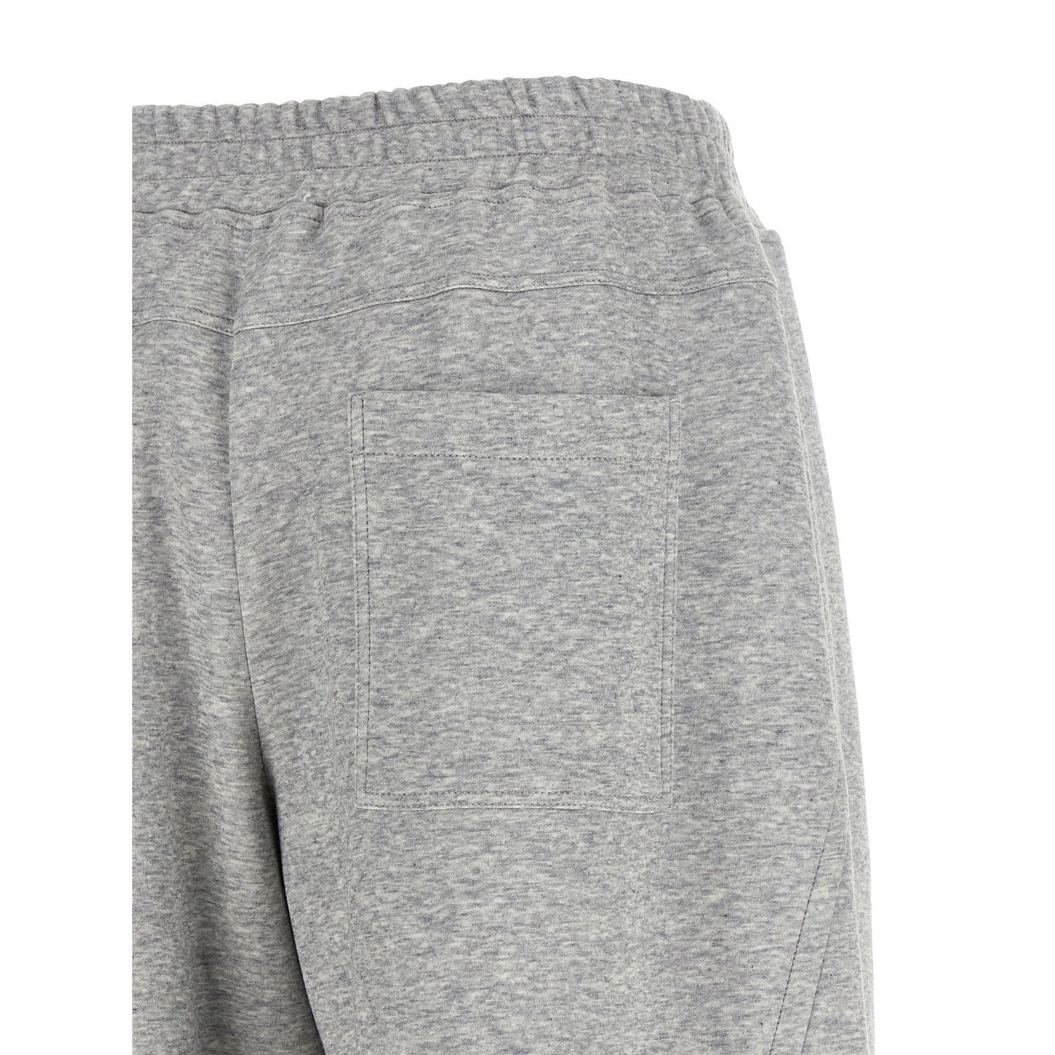 Brunello Cucinelli Gray Cotton Athletic Pants