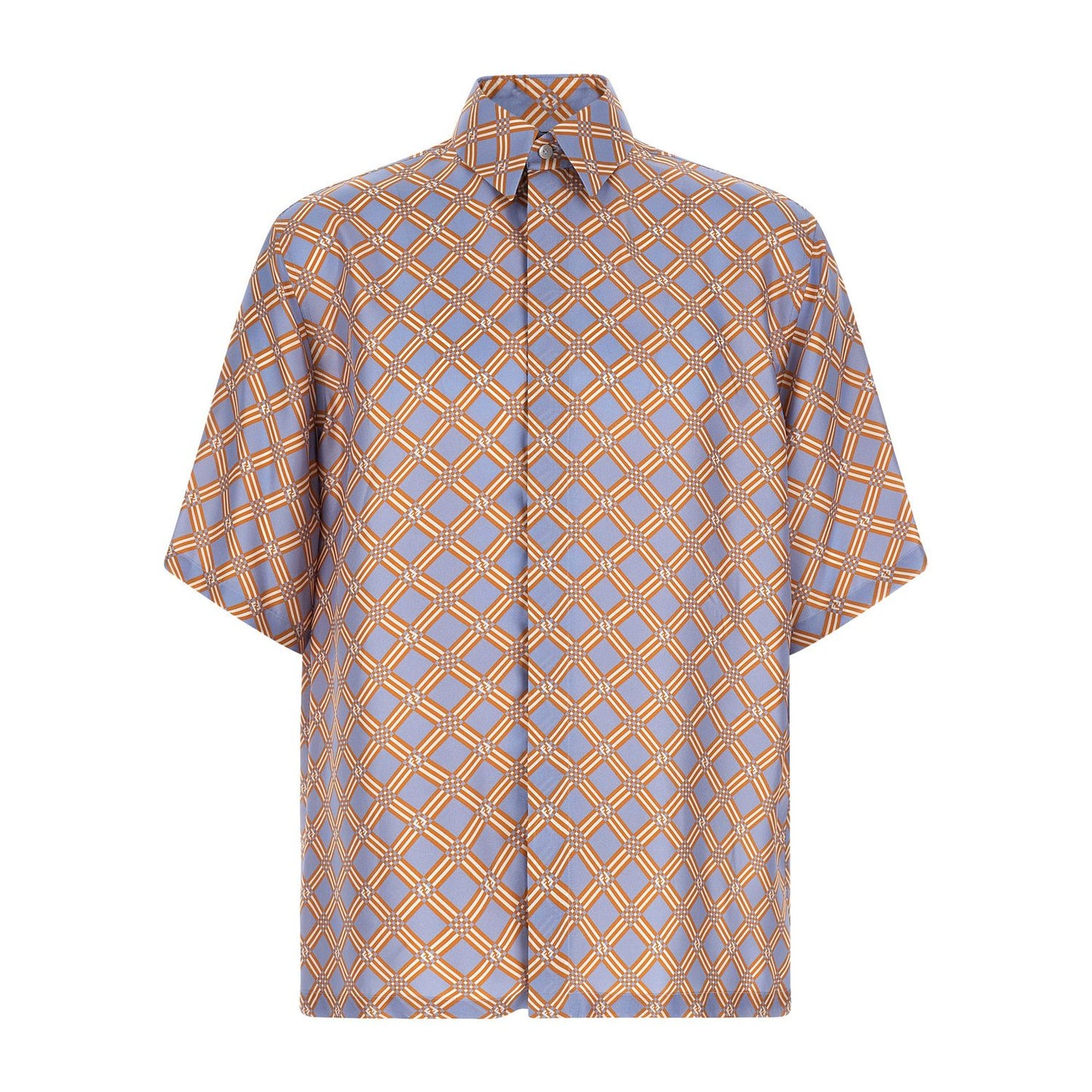 Fendi Multicolor Silk Blouse