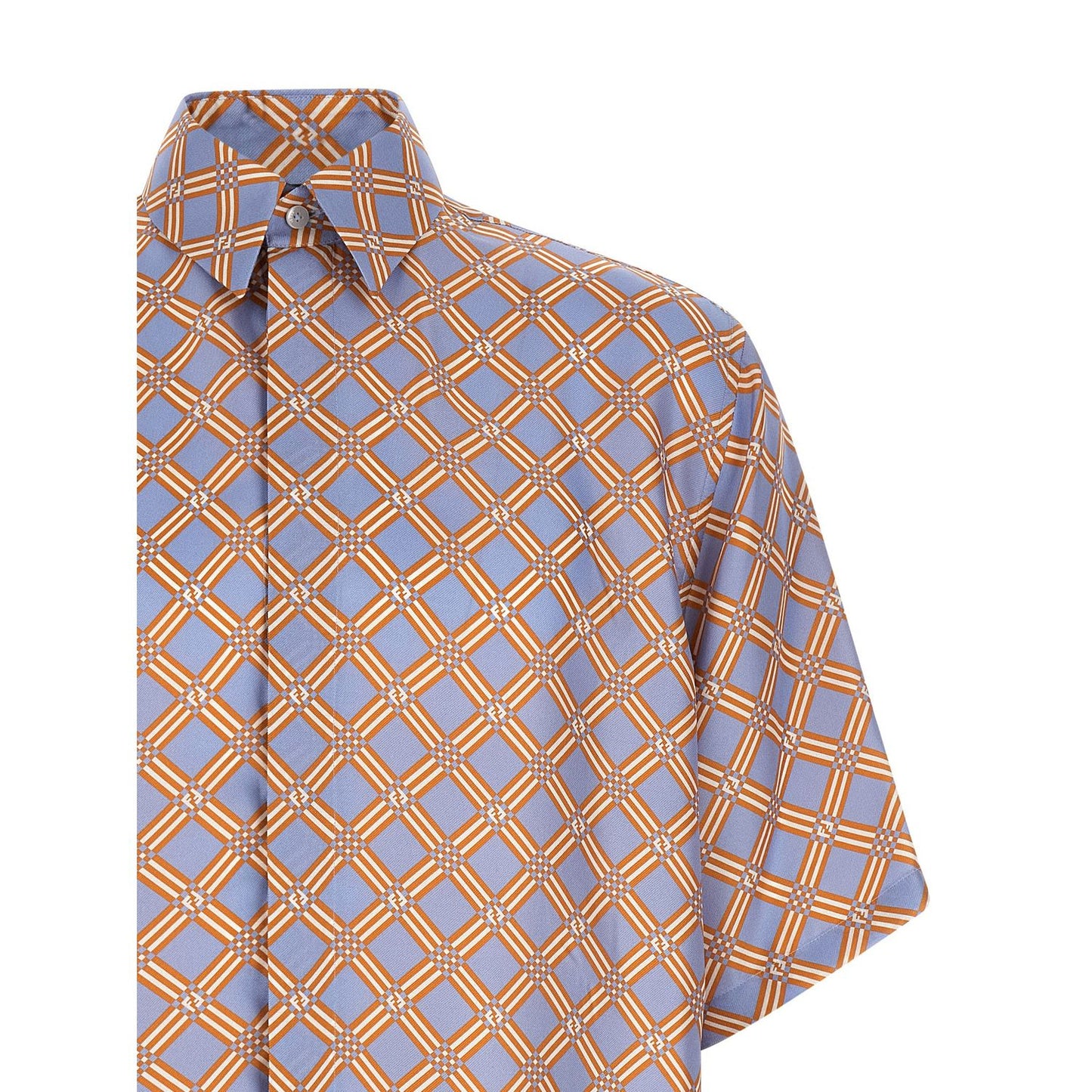 Fendi Multicolor Silk Blouse