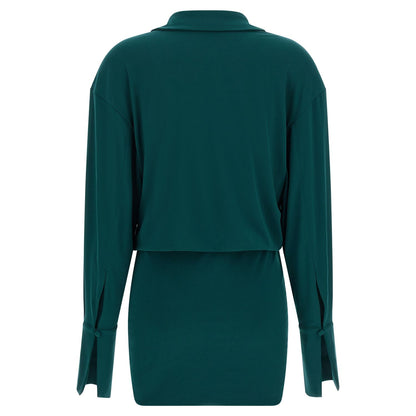 The Andamane Bicolor Polyester Short Dress