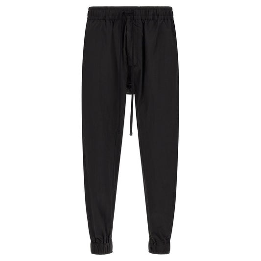 Thom Krom Black Polyamide Casual Pants