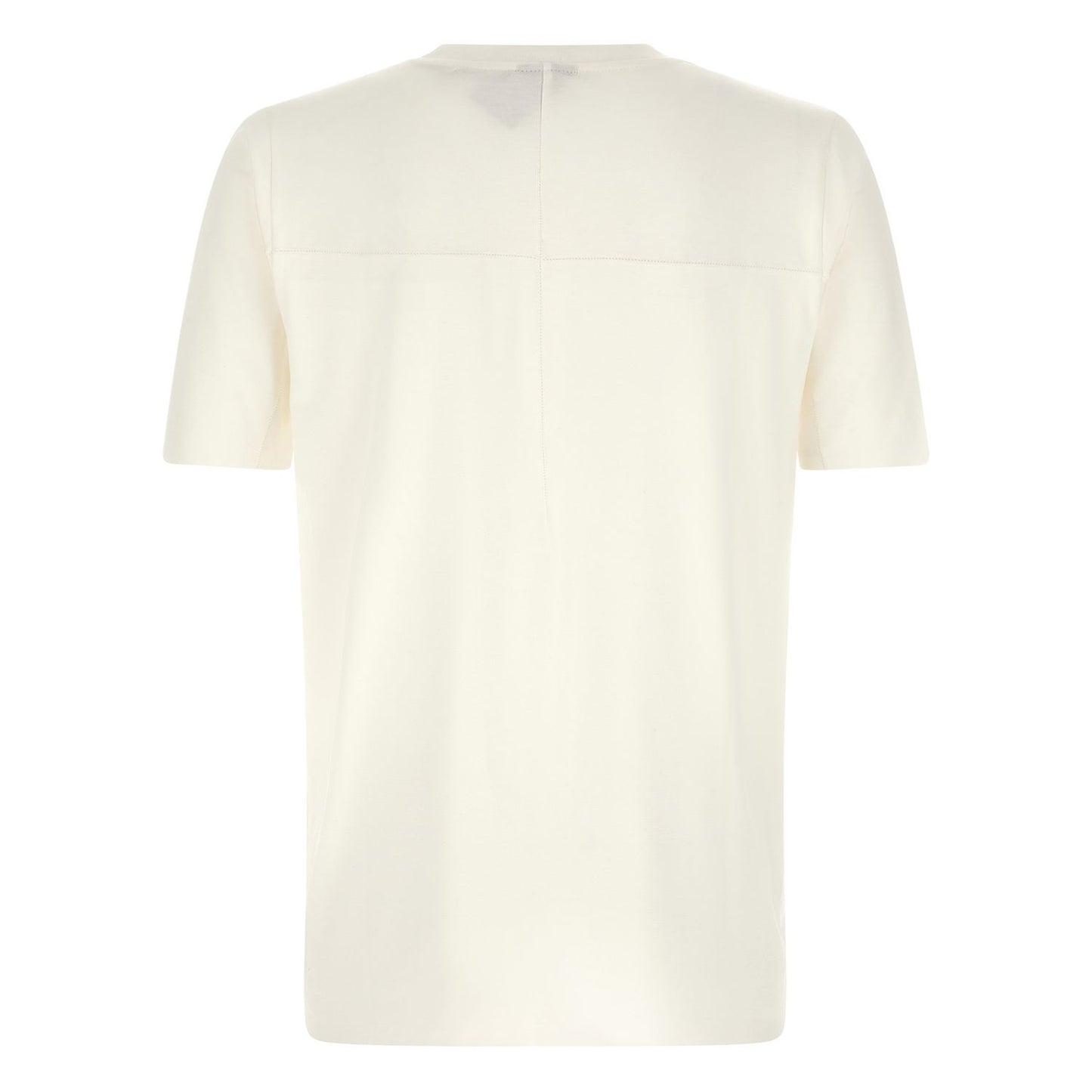 Thom Krom White Viscose T-Shirt