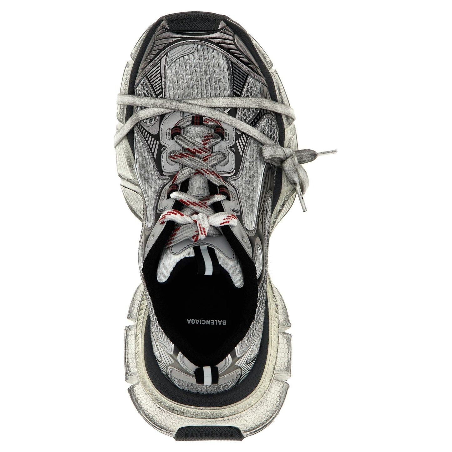 Balenciaga Gray Polyethylene Athletic Sneakers