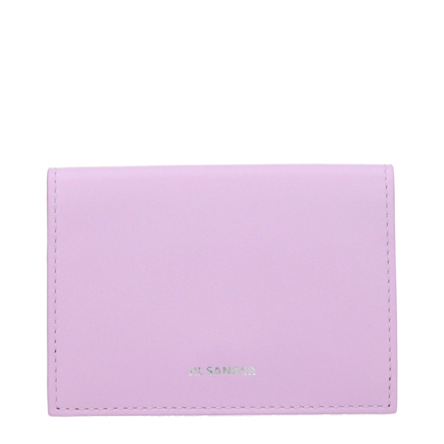 Jil Sander Pink Leather Cardholder