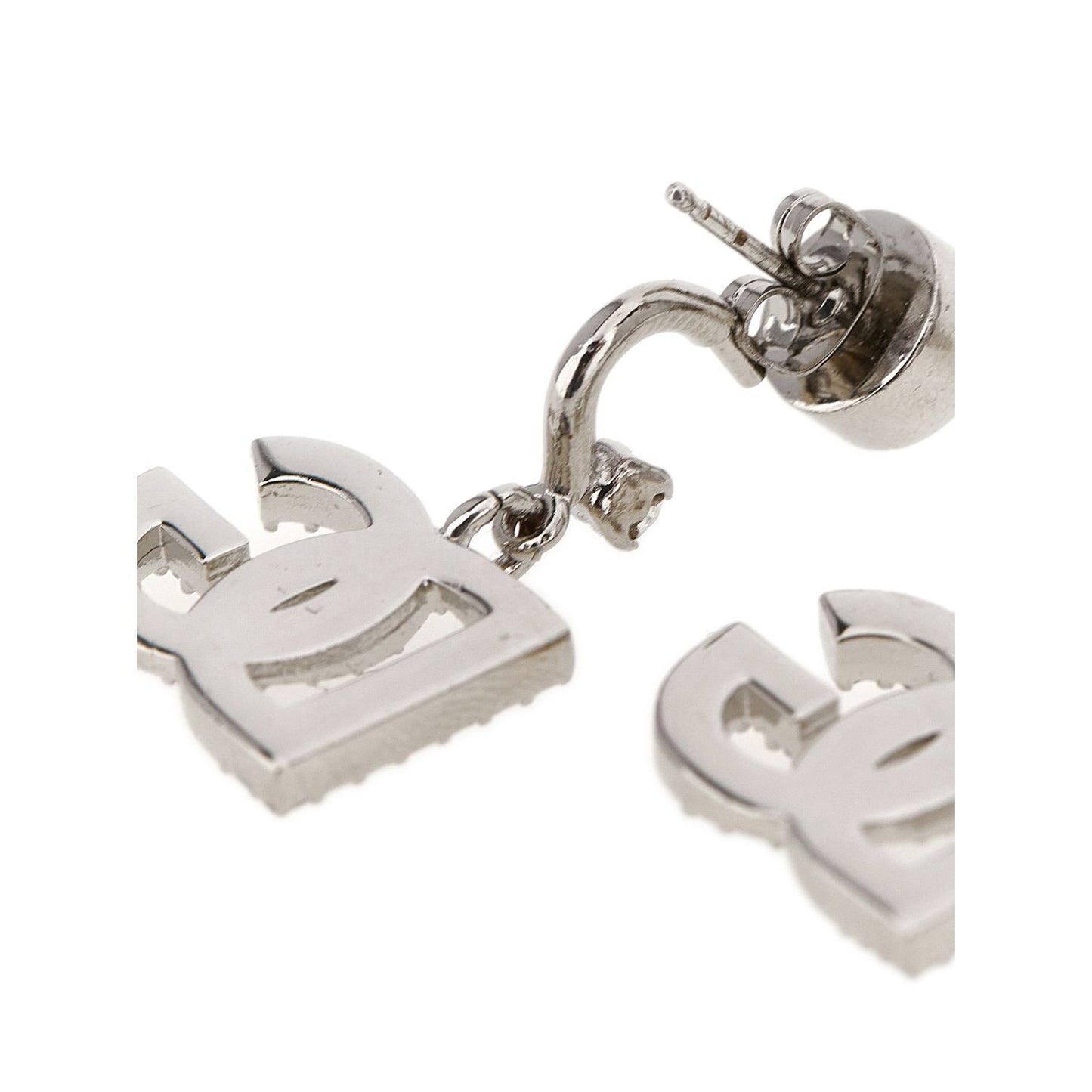 Dolce & Gabbana Silver Brass Earrings